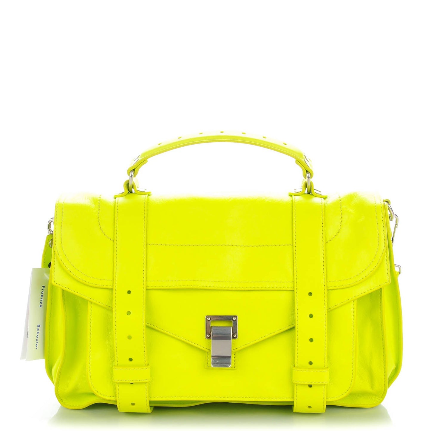 Lambskin Medium PS1 Satchel Sulfur
