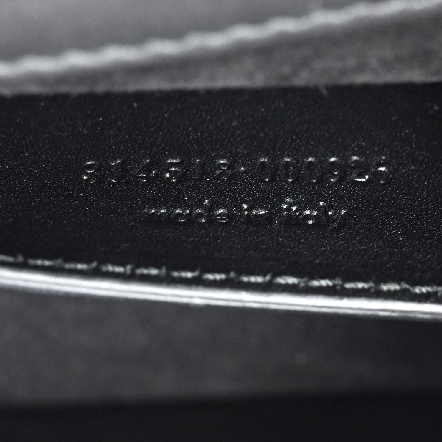Saint Laurent Calfskin Classic Betty Clutch Black 8 of 9