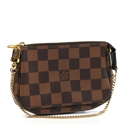 Louis Vuitton Damier Ebene Mini Pochette Accessories 3 of 7