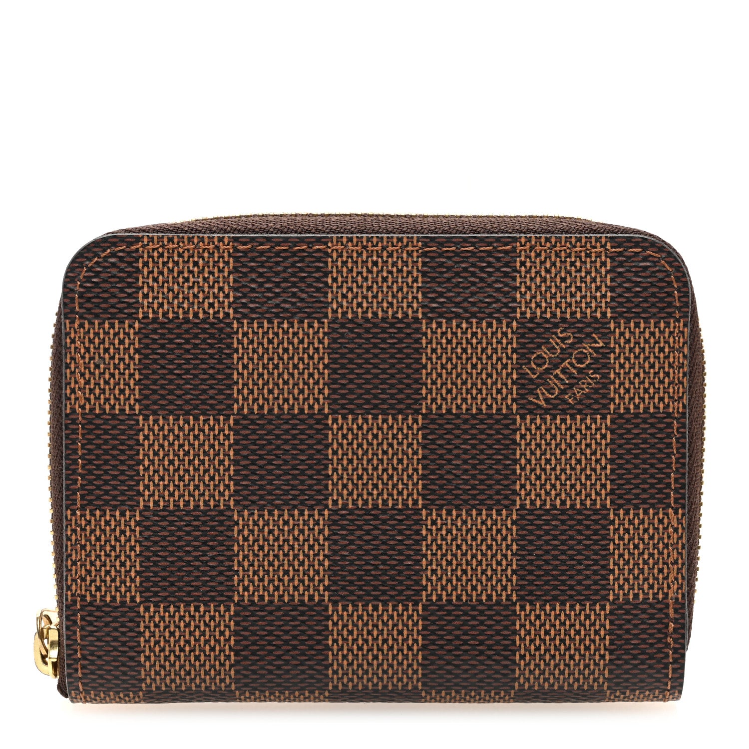 Louis Vuitton Damier Ebene Zippy Coin Purse 1 of 7
