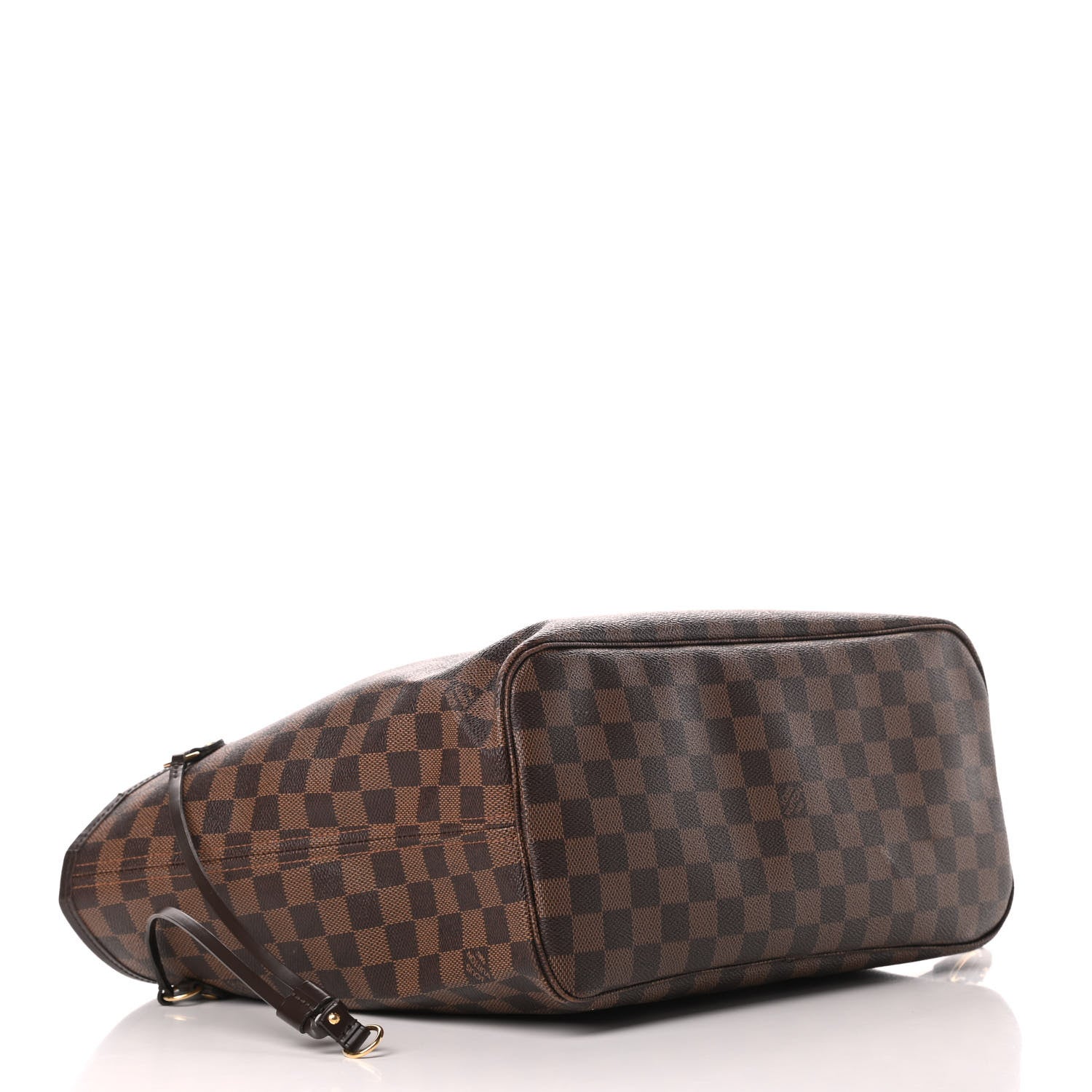 Louis Vuitton Damier Ebene Neo Neverfull MM Rose Ballerine 5 of 17