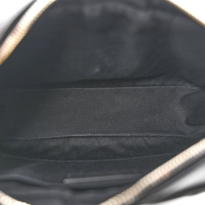 Saint Laurent Calfskin Matelasse Monogram Lou Camera Bag Black 5 of 14