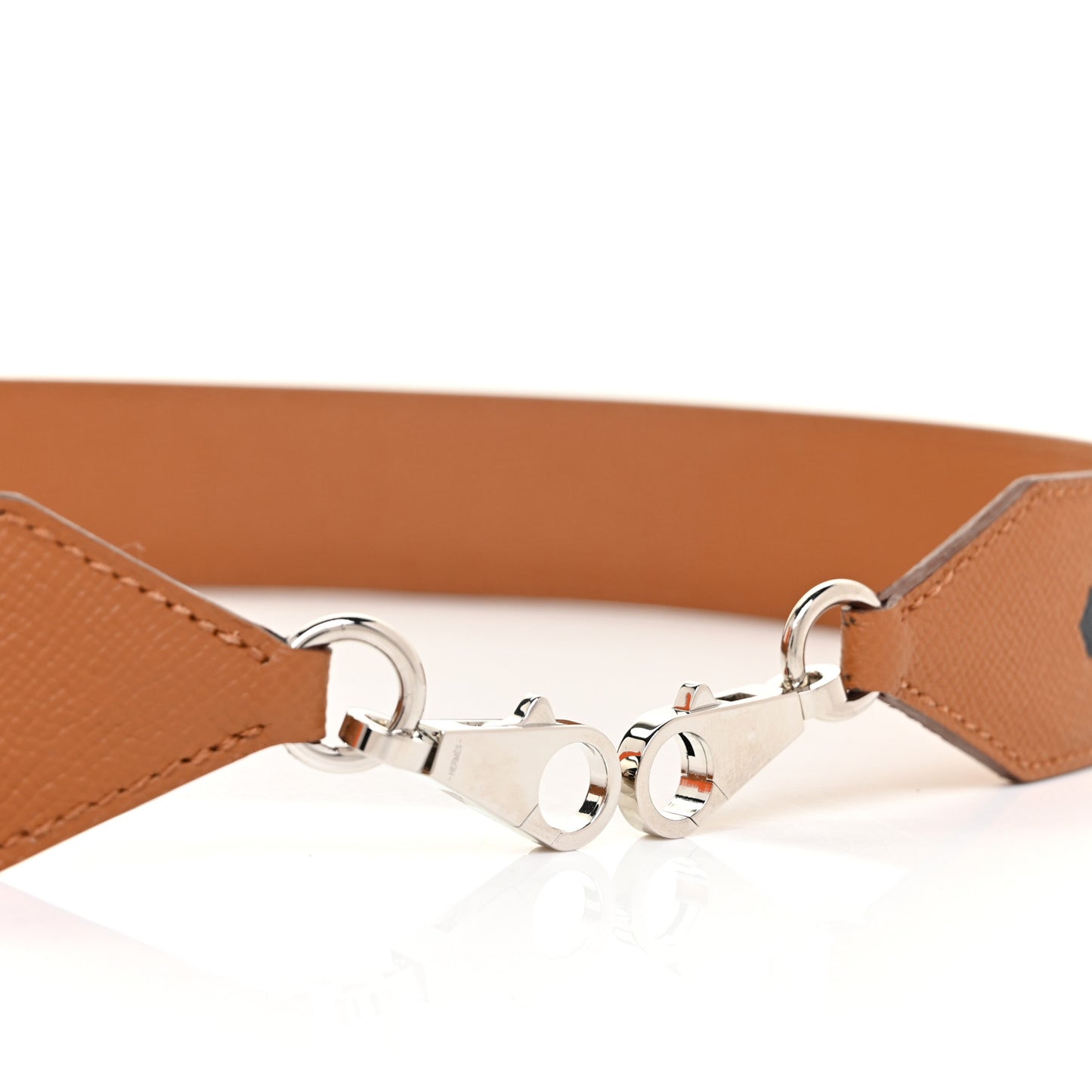 Epsom 40mm Hexagon Tressage Shoulder Strap Gold
