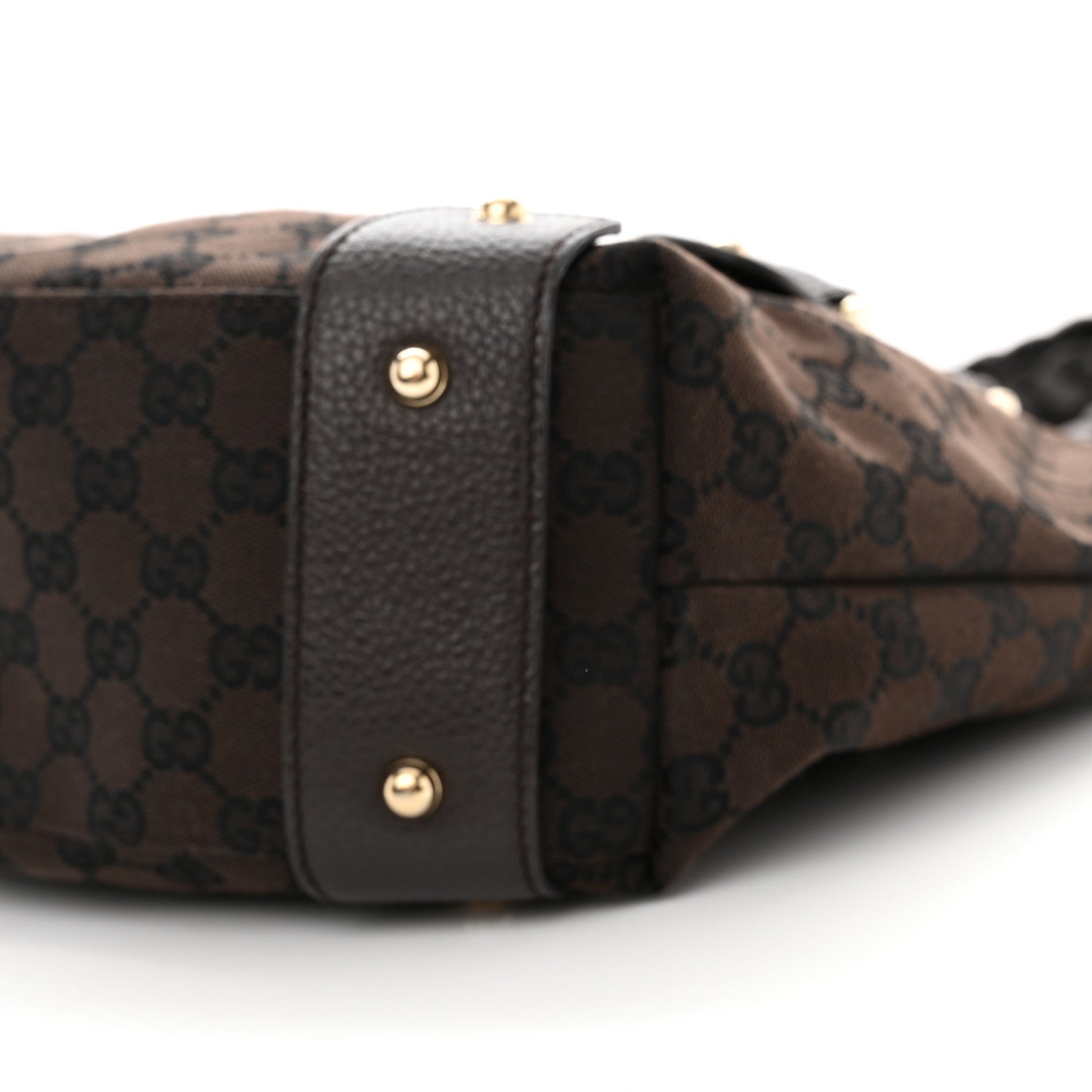 Gucci Monogram Small Pelham Shoulder Bag Black Brown 11 of 11