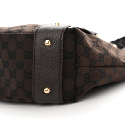 Gucci Monogram Small Pelham Shoulder Bag Black Brown 11 of 11