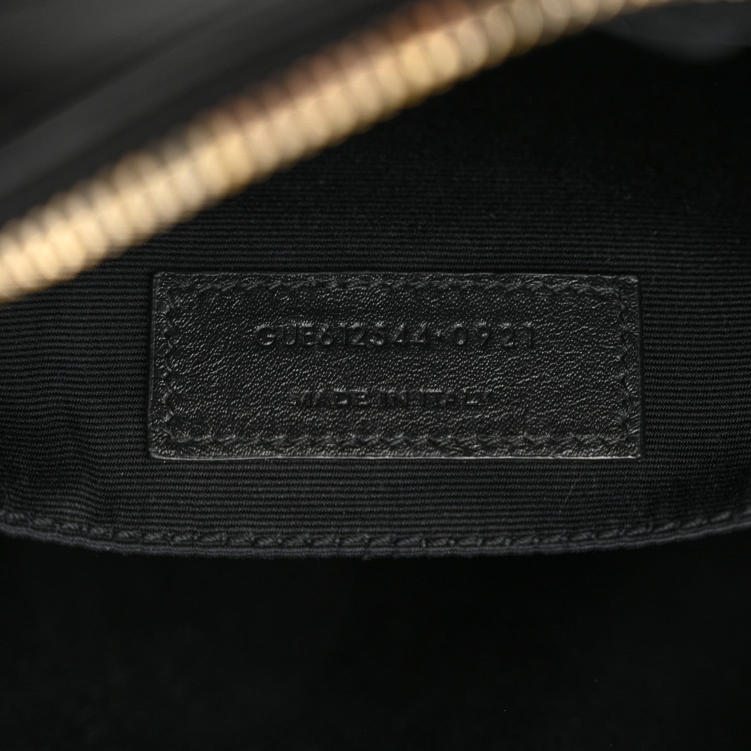Saint Laurent Calfskin Matelasse Monogram Lou Camera Bag Black 7 of 14