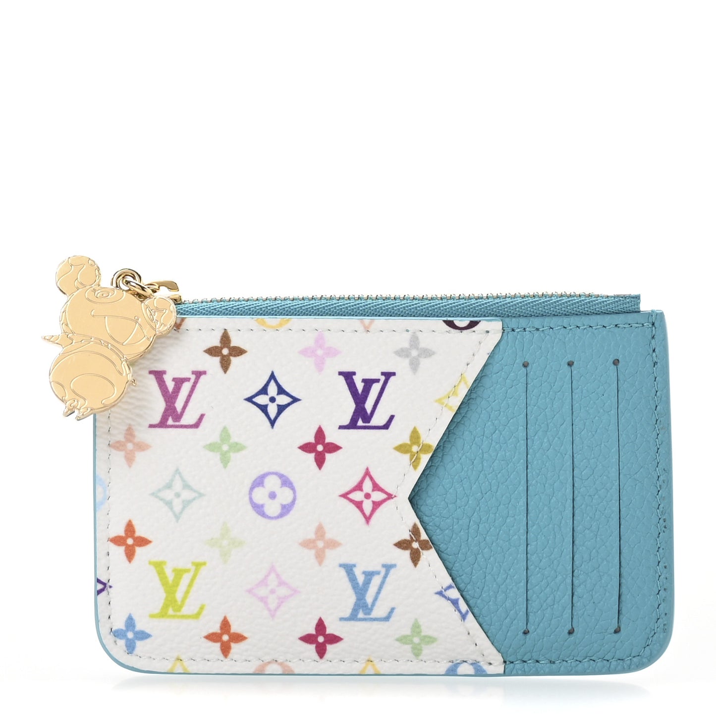 LV X TM Monogram Romy Card Holder Kabira Blue