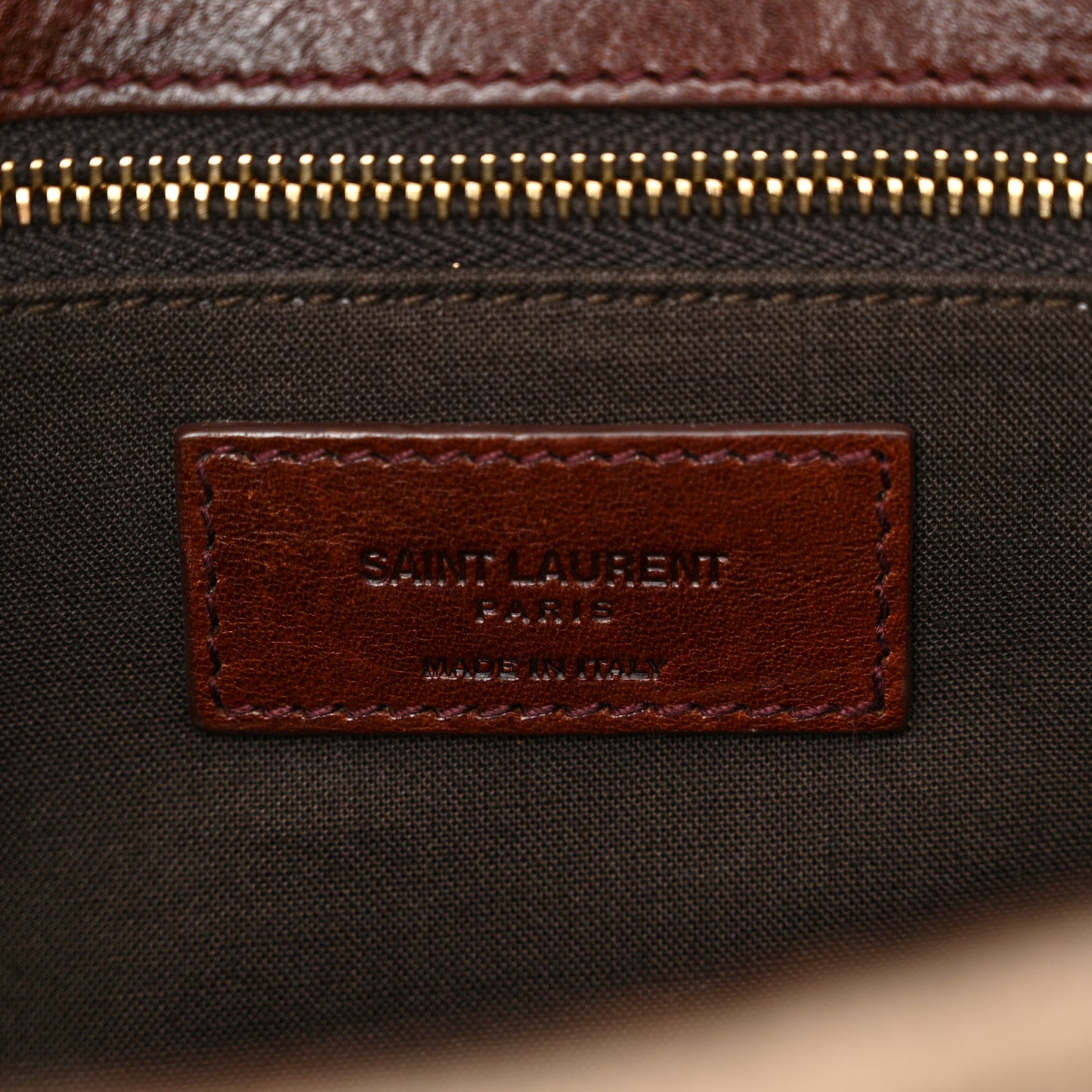 Cotton Canvas Vintage Calfskin Monogram Medium Niki Chain Satchel Natural Chocolate