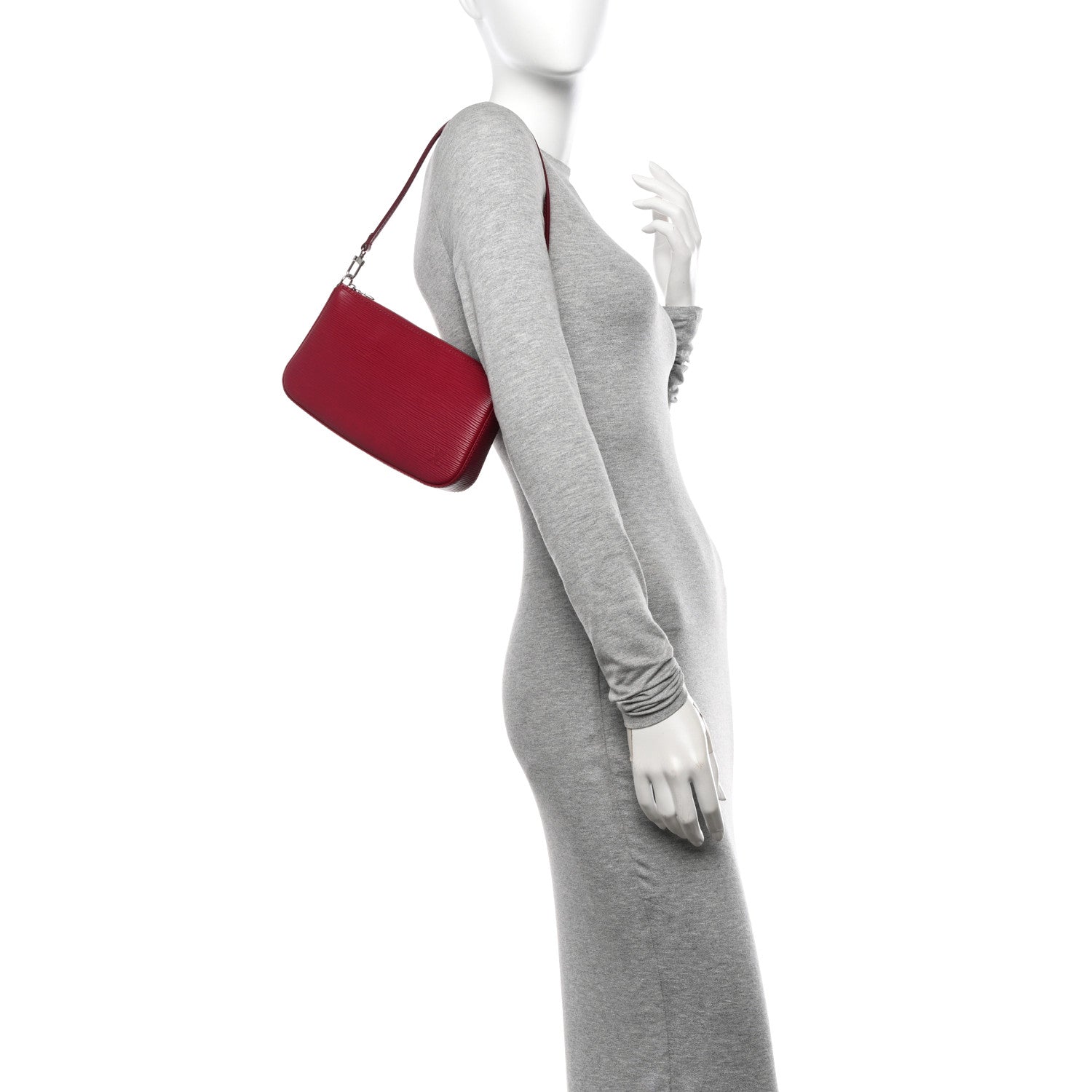 Louis Vuitton Epi Pochette Accessories NM Fuchsia 2 of 10