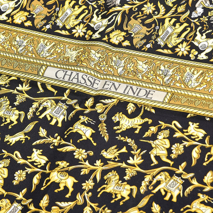 Hermes Silk Chasse En Inde Scarf 90 4 of 6