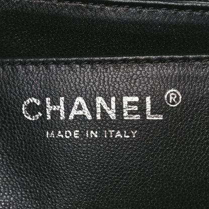 Chanel Patent Chevron Quilted Maxi Single Flap Black 6 of 11