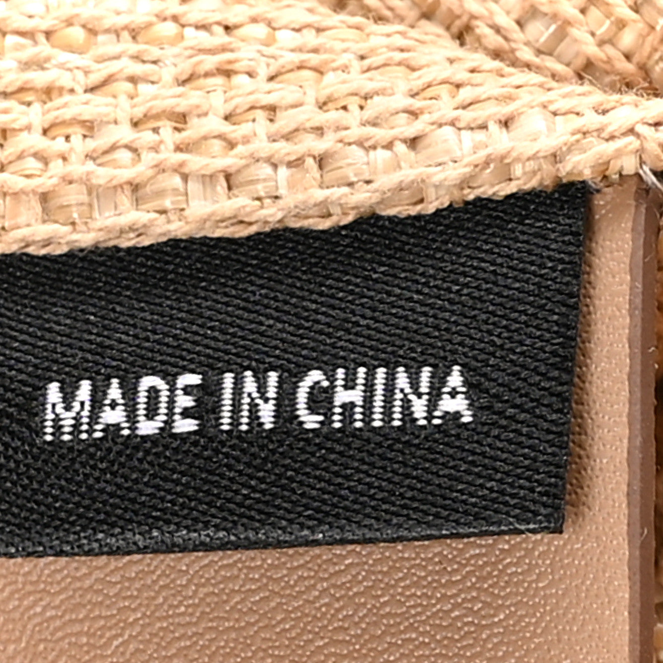 Prada Raffia Logo Tote Naturale 7 of 9
