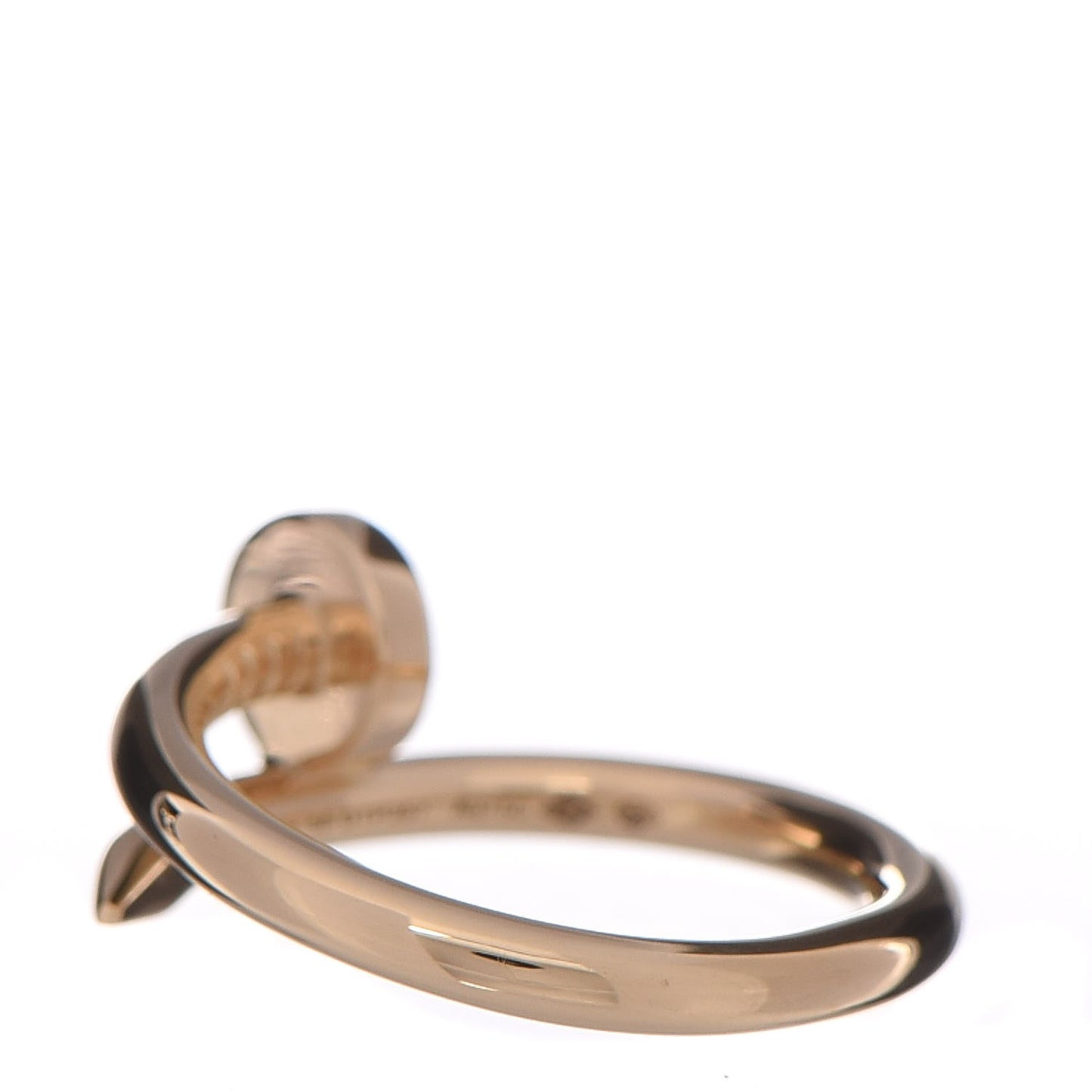 18K Yellow Gold Juste Un Clou Ring 58 8.25