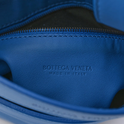 Bottega Veneta Nappa VN Crossbody Messenger Bag Blue 6 of 10