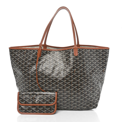 Goyard Goyardine Saint Louis GM Black Gold 5 of 10