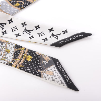 Louis Vuitton Silk Monogram Let's Go BB Bandeau Black 2 of 2