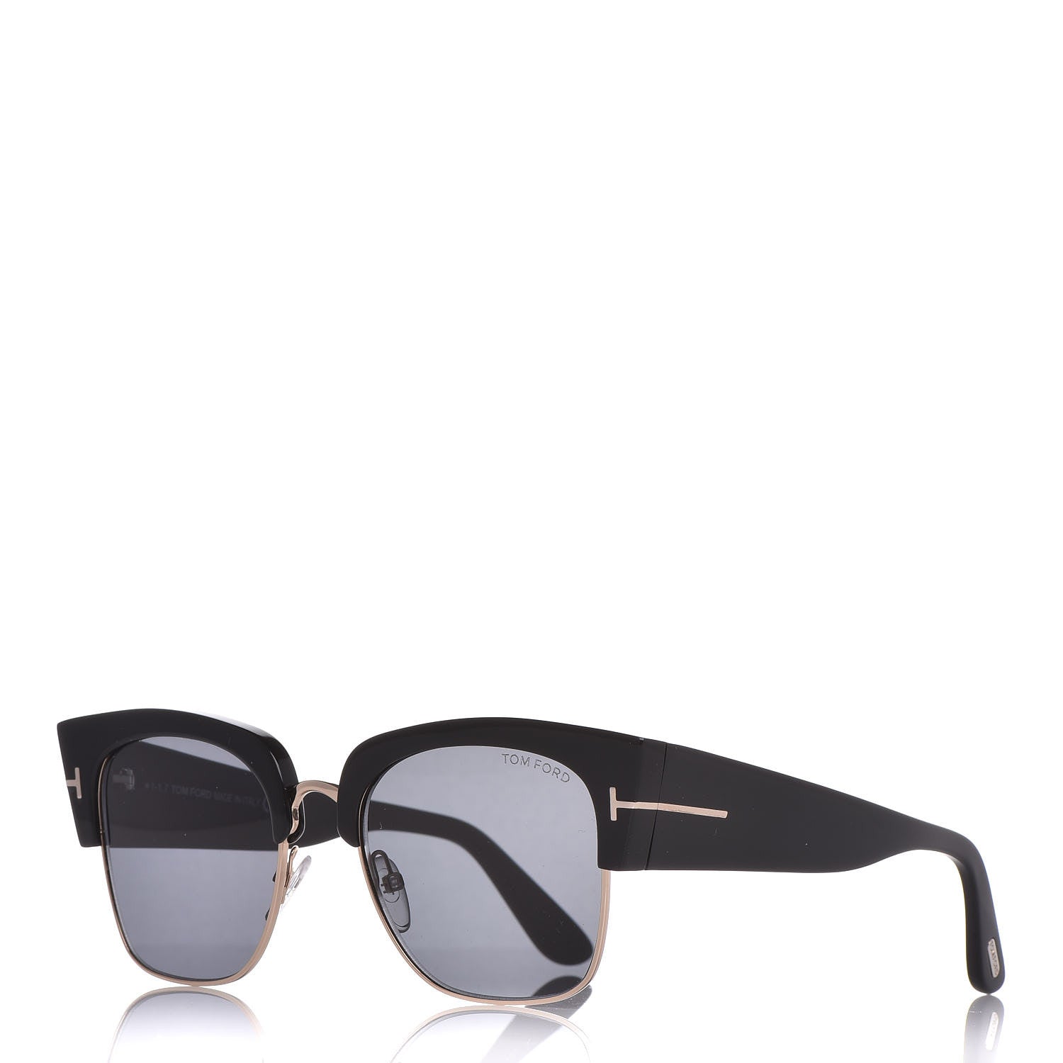 Tom Ford Dakota Sunglasses TF554 Black Gold 1 of 6