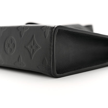 Louis Vuitton Calfskin Monogram Shadow Gaston Wearable Wallet 10 of 12
