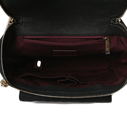 Chanel Iridescent Grained Calfskin Quilted Globe Trotter Vanity Case Black 5 of 16