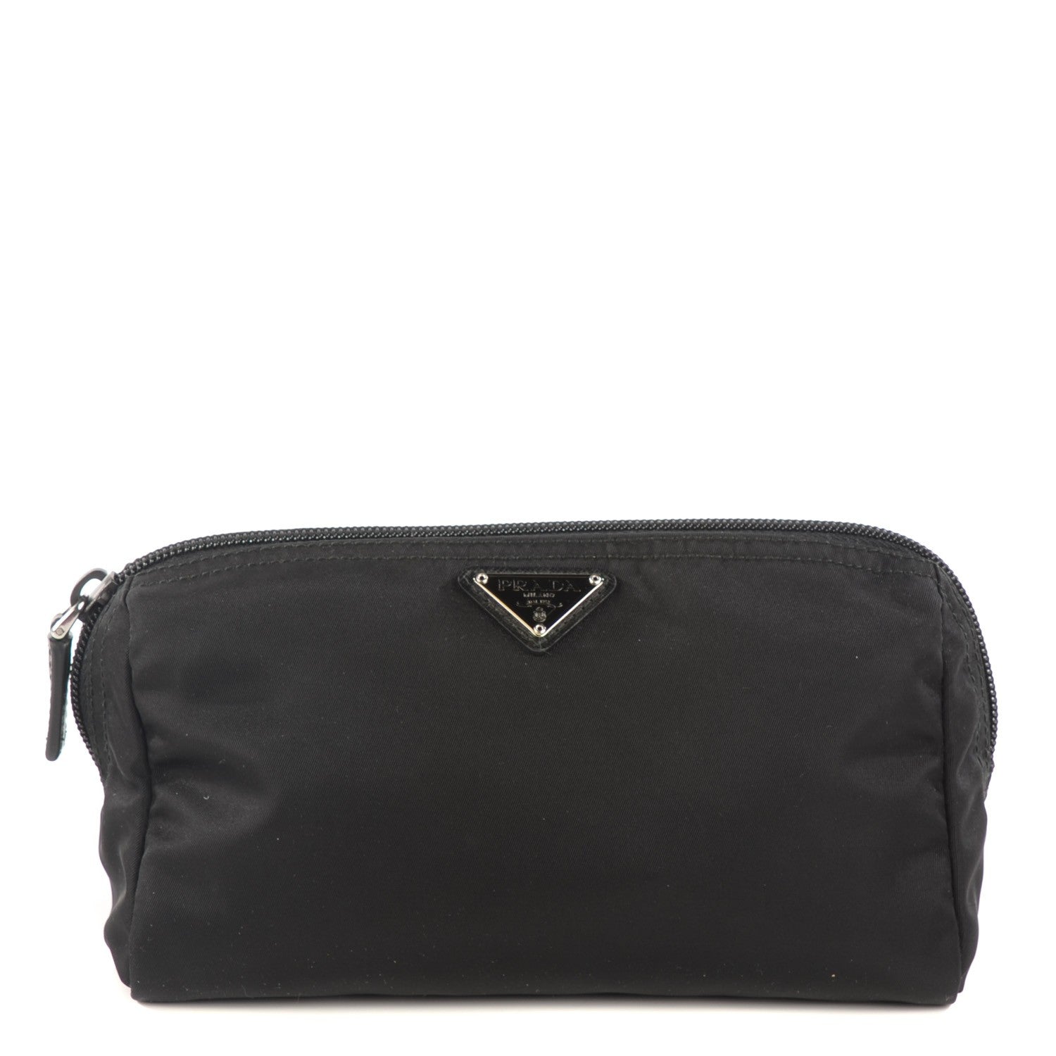 Prada Nylon Vela Cosmetic Pouch Black 1 of 9