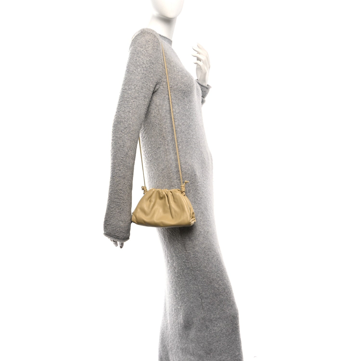 Bottega Veneta Butter Calfskin The Mini Pouch Tapioca 2 of 11