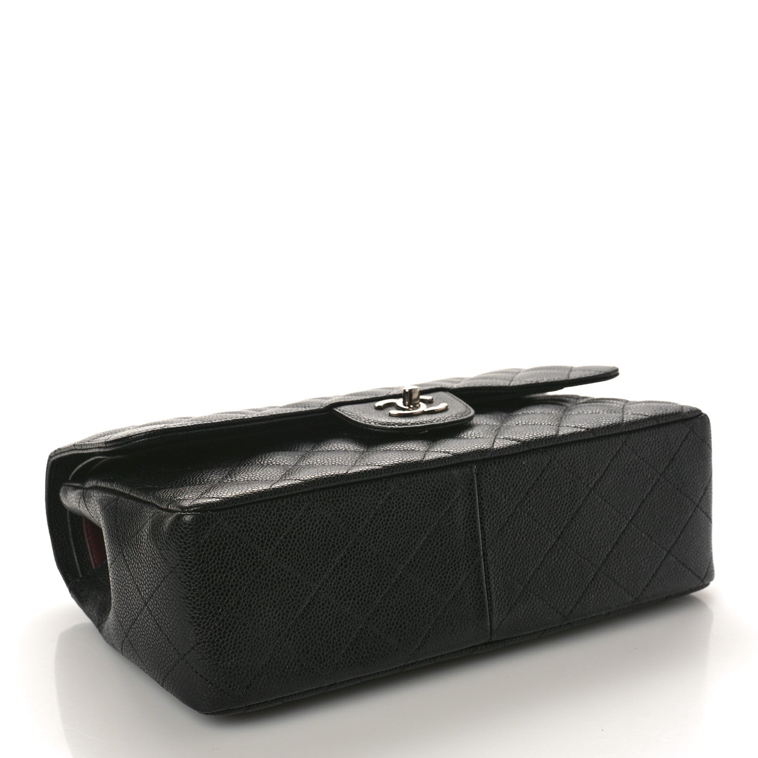 Chanel Caviar Quilted Jumbo Double Flap Black 4 of 10