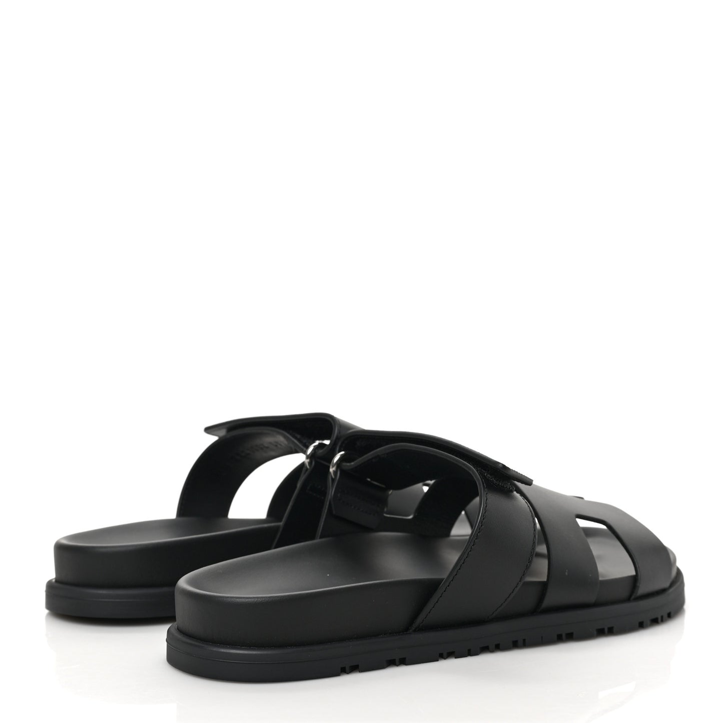 Calfskin Womens Chypre Sandals 37 Black