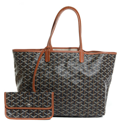 Goyard Goyardine Saint Louis PM Black Gold 1 of 9