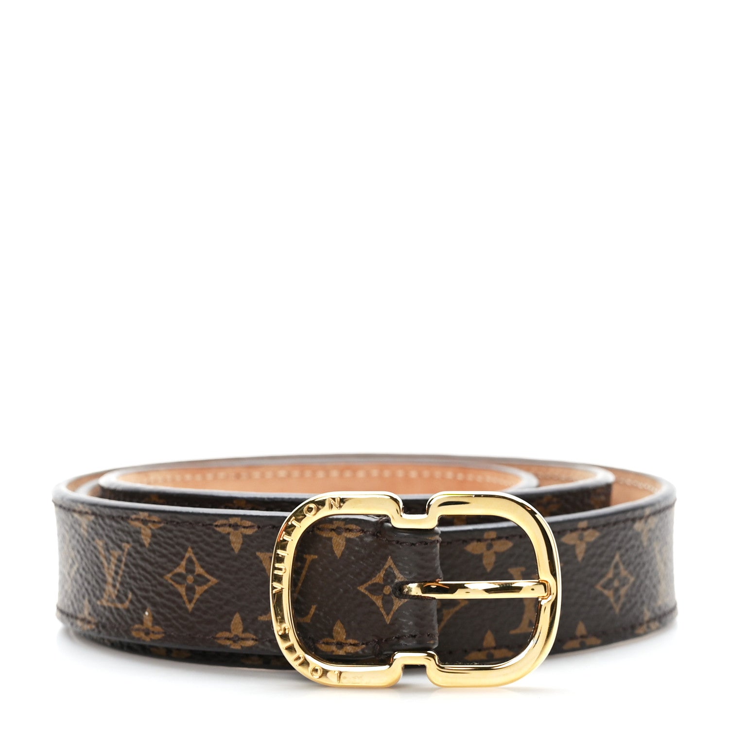 Louis Vuitton Monogram Mini 25mm Belt 85 34 1 of 8