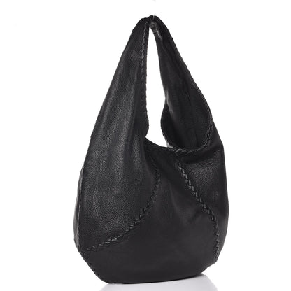 Bottega Veneta Cervo Deerskin Large Hobo Black 3 of 8