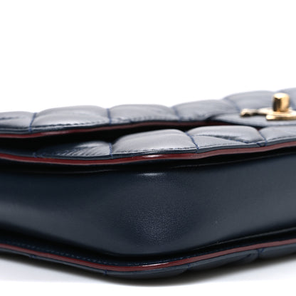 Chanel Lambskin Quilted Medium Perfect Edge Flap Navy 7 of 8