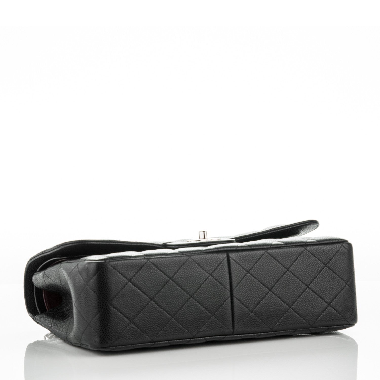 Chanel Caviar Quilted Jumbo Double Flap Black 4 of 8