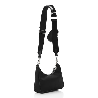 Prada Nylon Re-Edition 2005 Shoulder Bag Black 2 of 8
