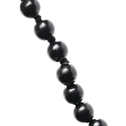 Chanel Crystal Baguette CC Multi Strand Long Necklace Silver Black 7 of 7