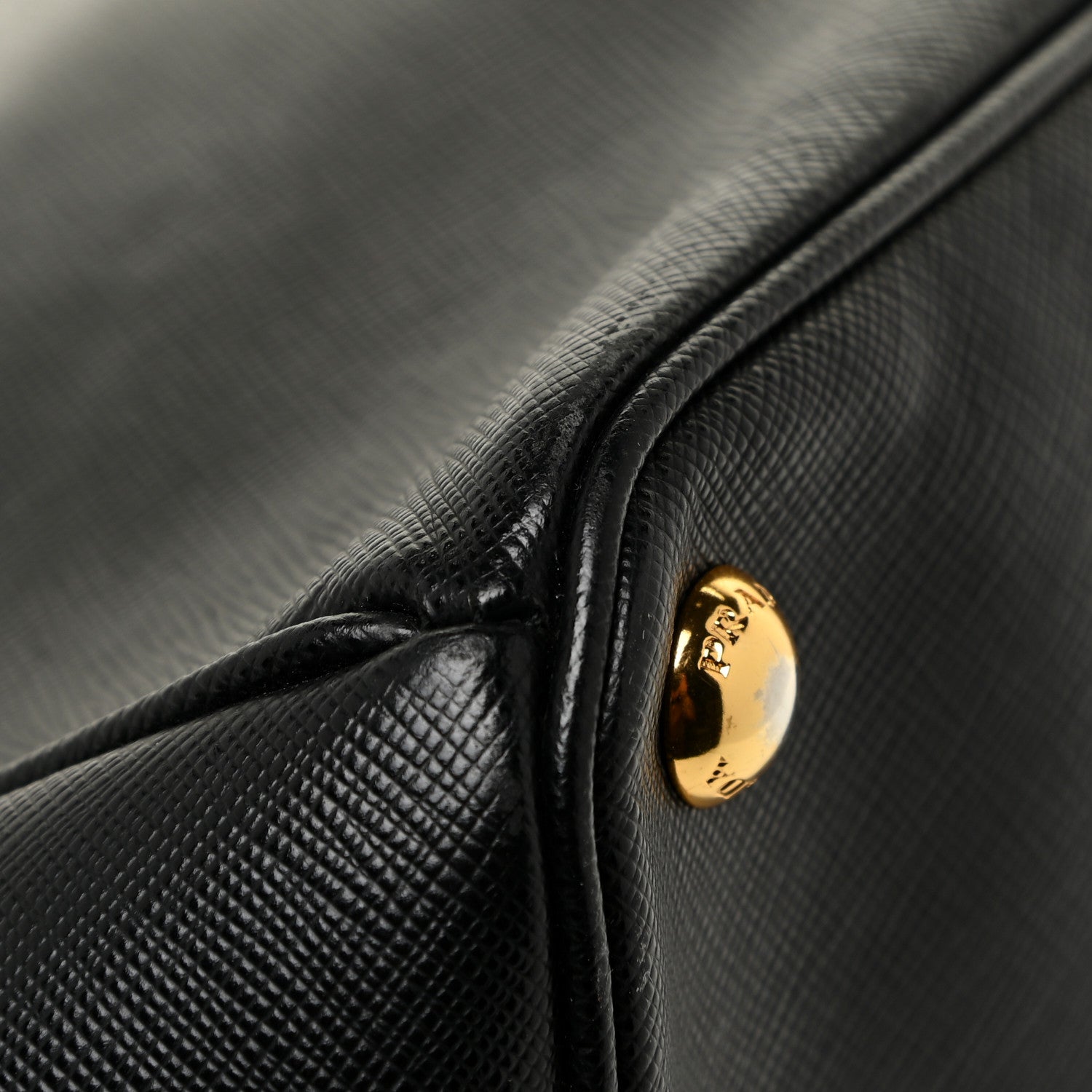 Prada Saffiano Large Galleria Double Zip Tote Black 11 of 18