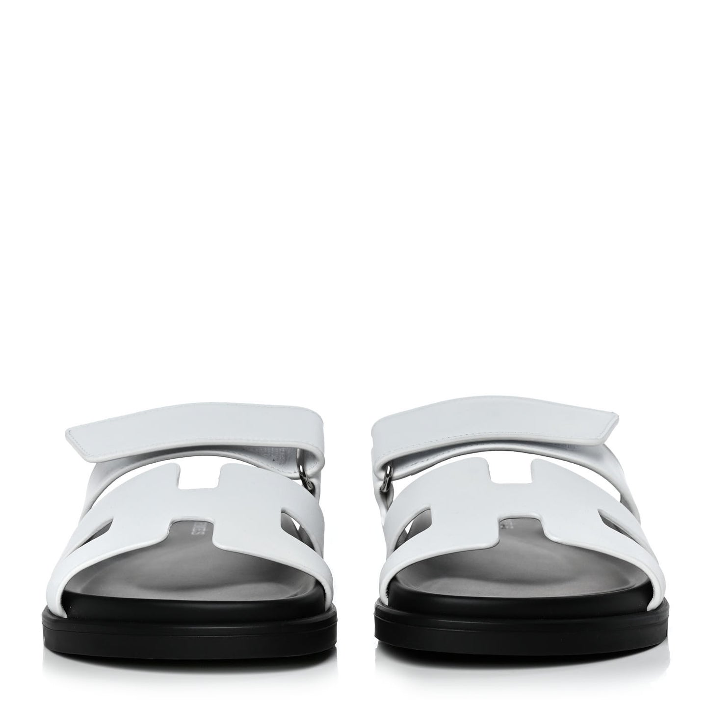 Calfskin Womens Chypre Sandals 37 White