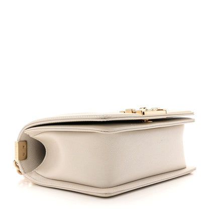 Chanel Iridescent Caviar Mini Boy Flap White 4 of 12