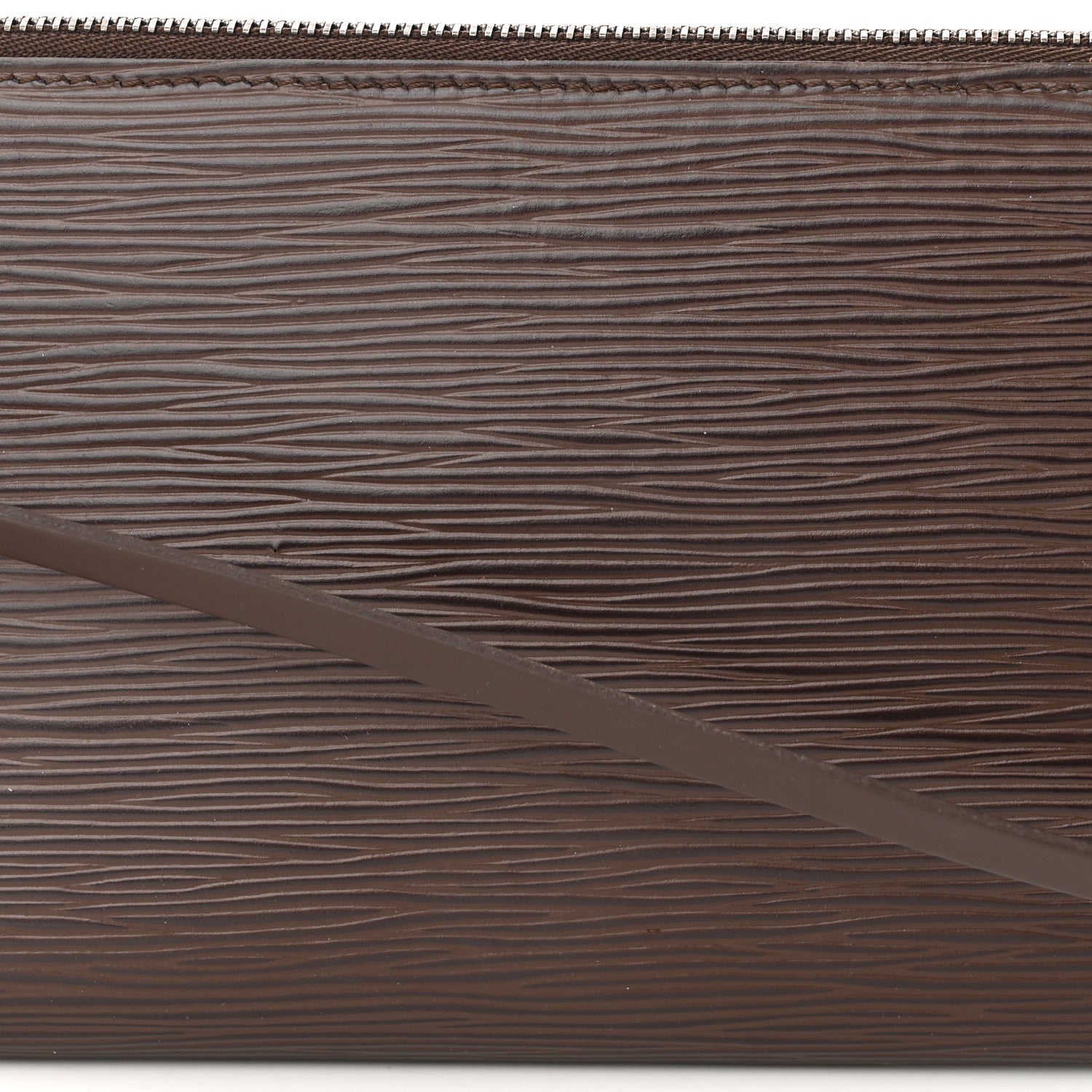 Louis Vuitton Epi Pochette Accessories 24 Moka 7 of 9