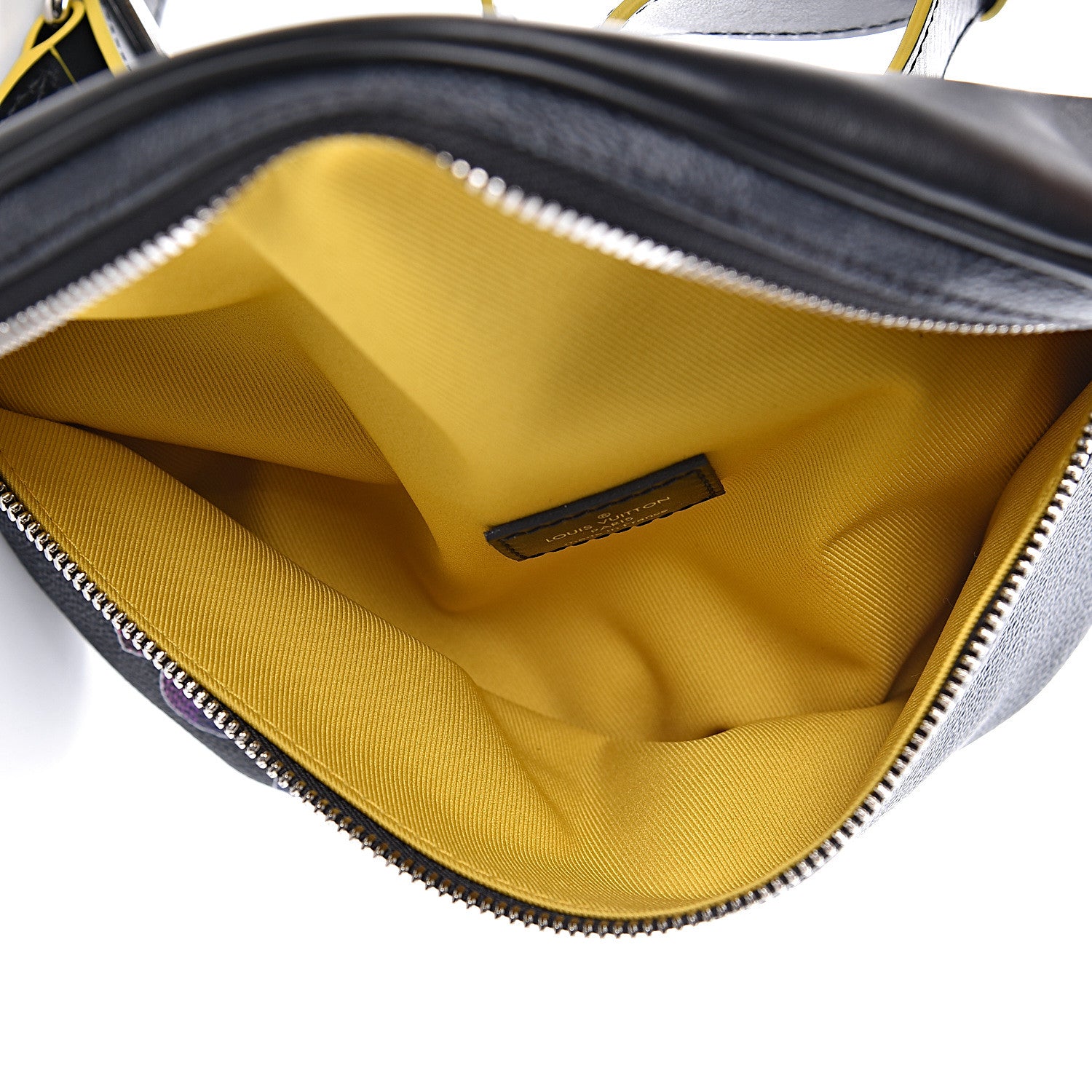 Louis Vuitton Damier Graphite Bumbag Yellow 5 of 7