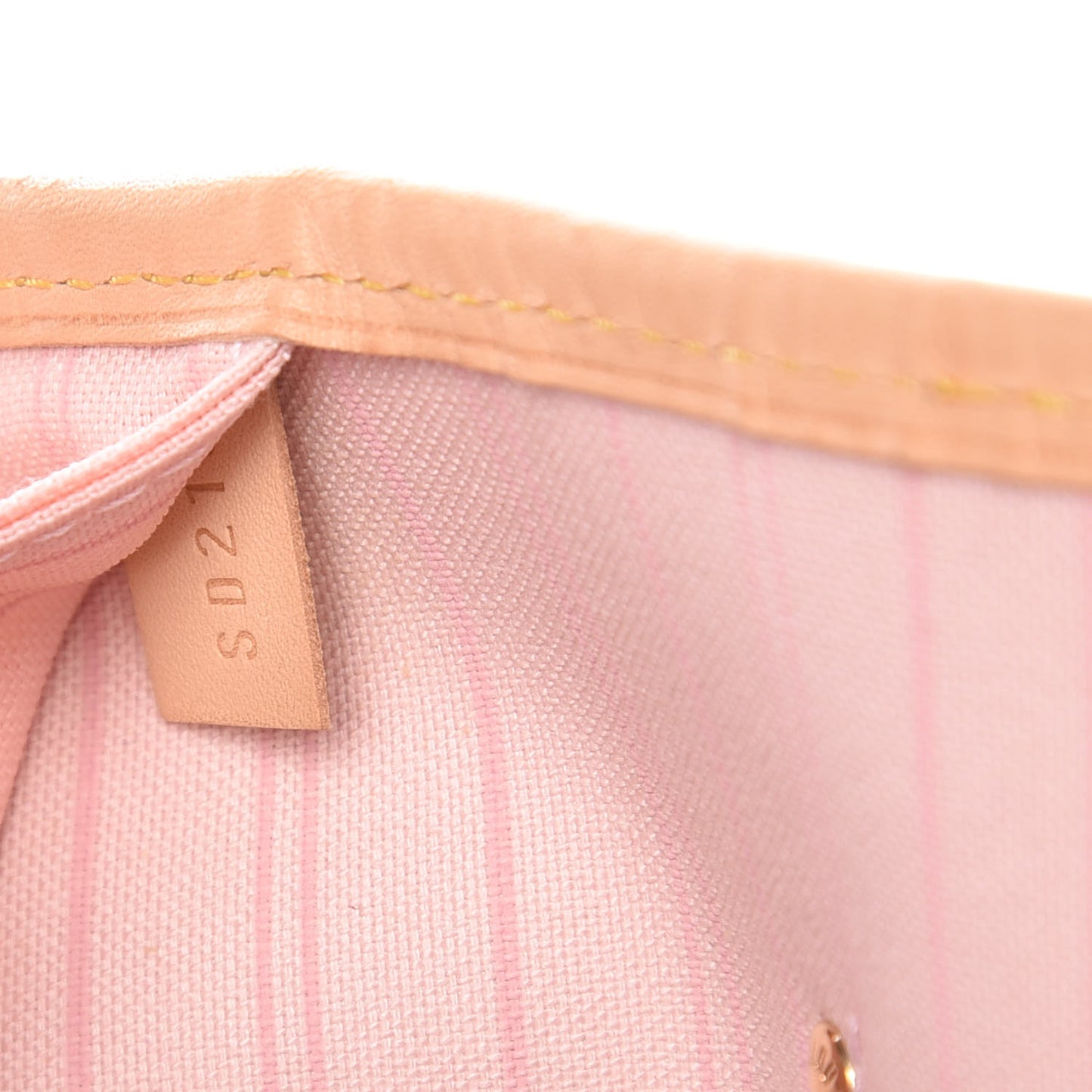 Damier Azur Neo Neverfull MM Rose Ballerine