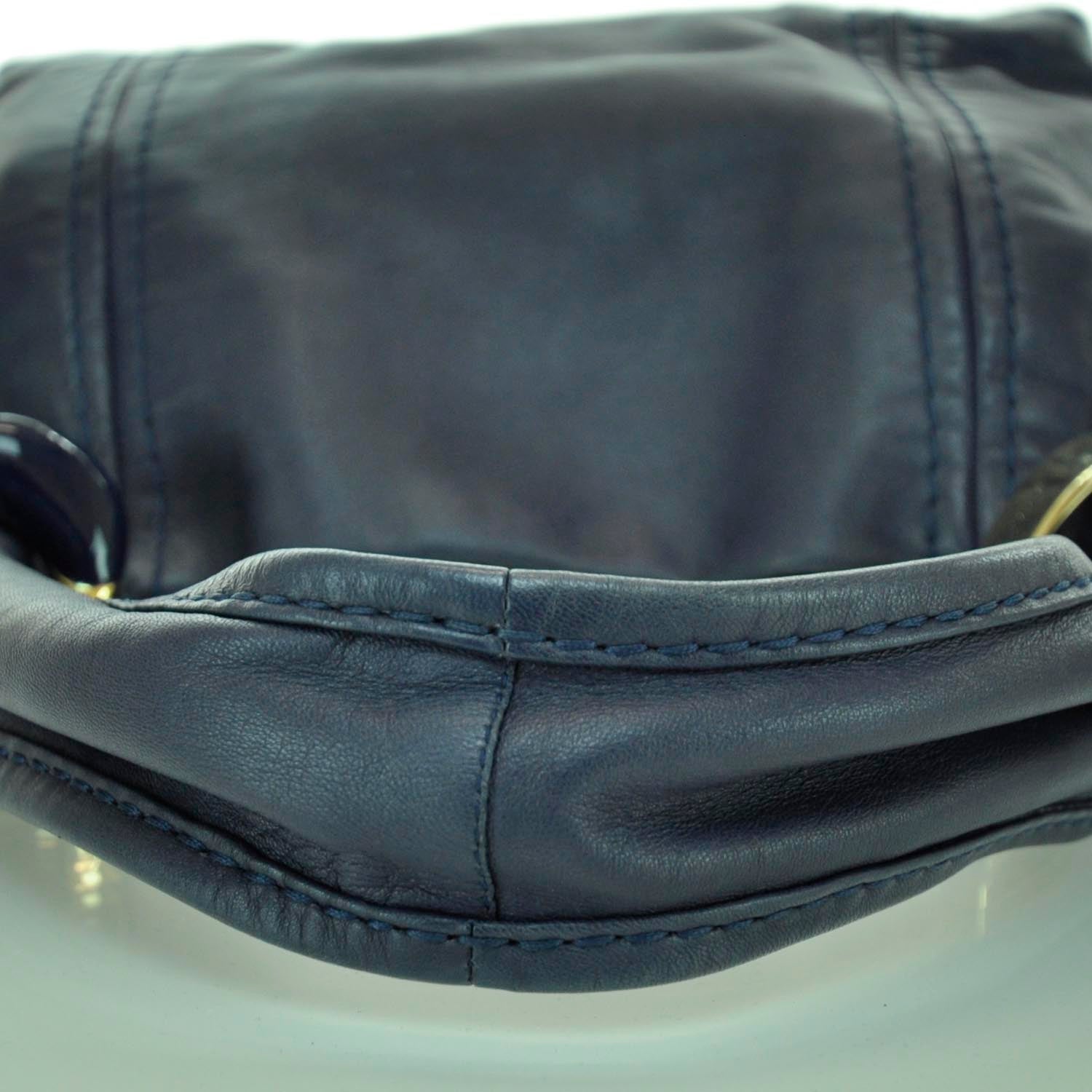 Jimmy Choo Saba Bracelet Hobo Navy 6 of 11