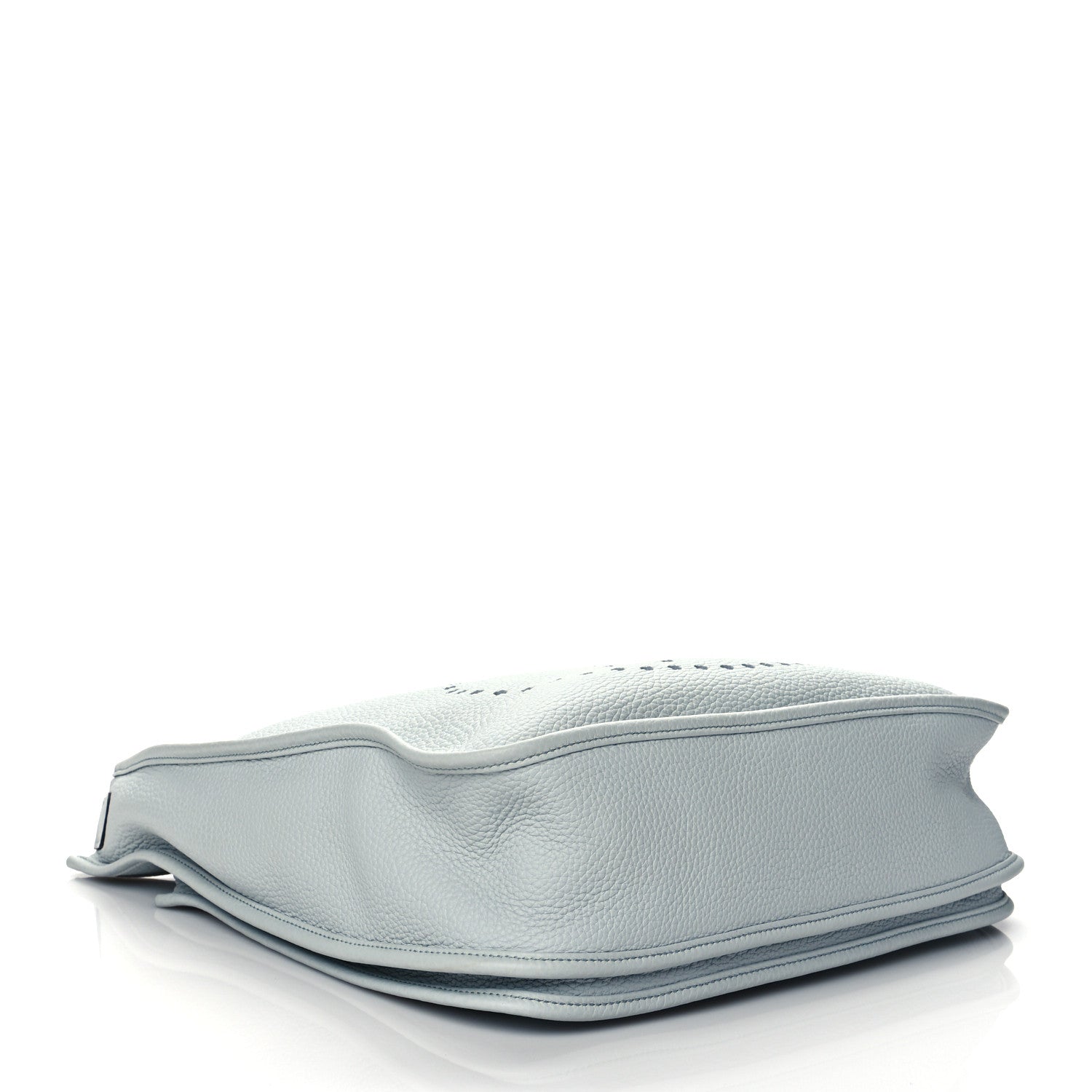 Hermes Taurillon Clemence Evelyne III GM Bleu Pale 3 of 10