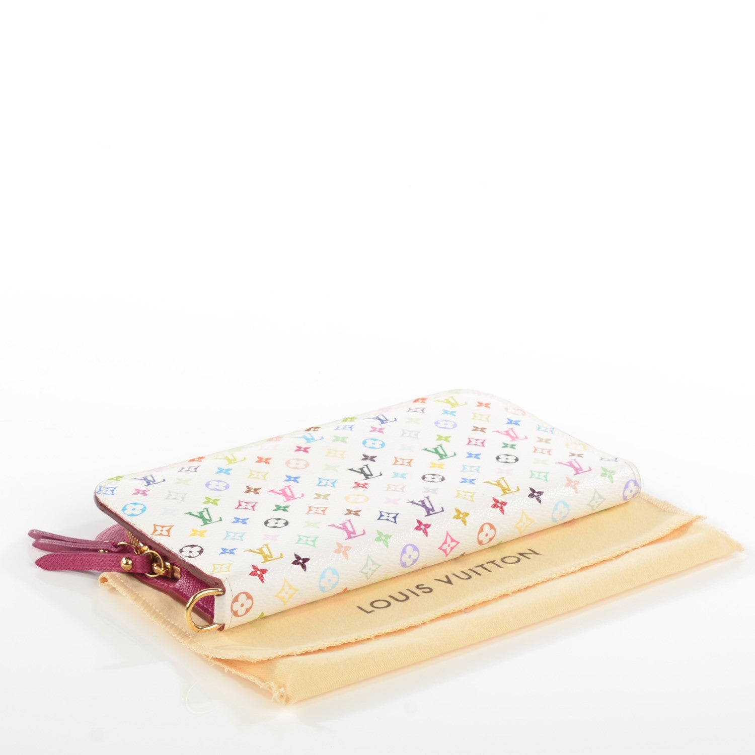 Louis Vuitton Monogram Multicolor Insolite Wallet White Eglantine 4 of 7