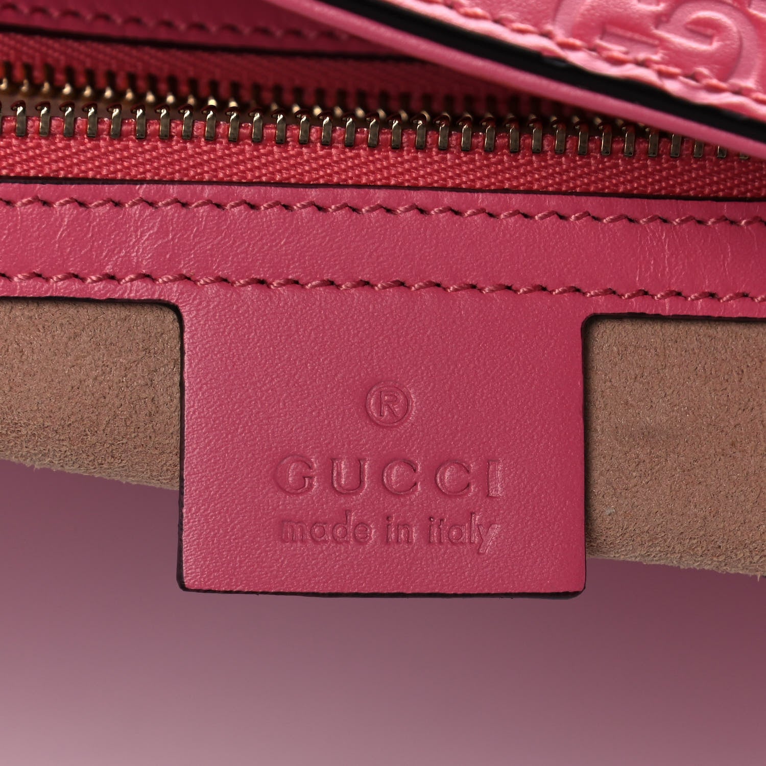 Gucci Guccissima Linea A Foldover Tote Flush 6 of 13