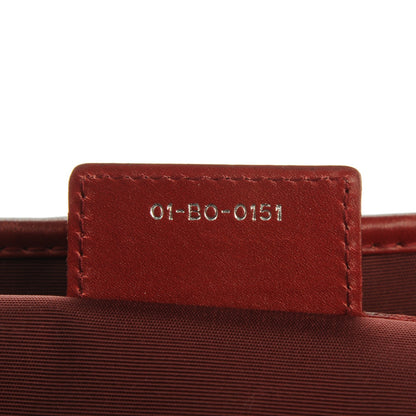 Christian Dior Coated Canvas Cannage Medium Panarea Tote Red 7 of 9