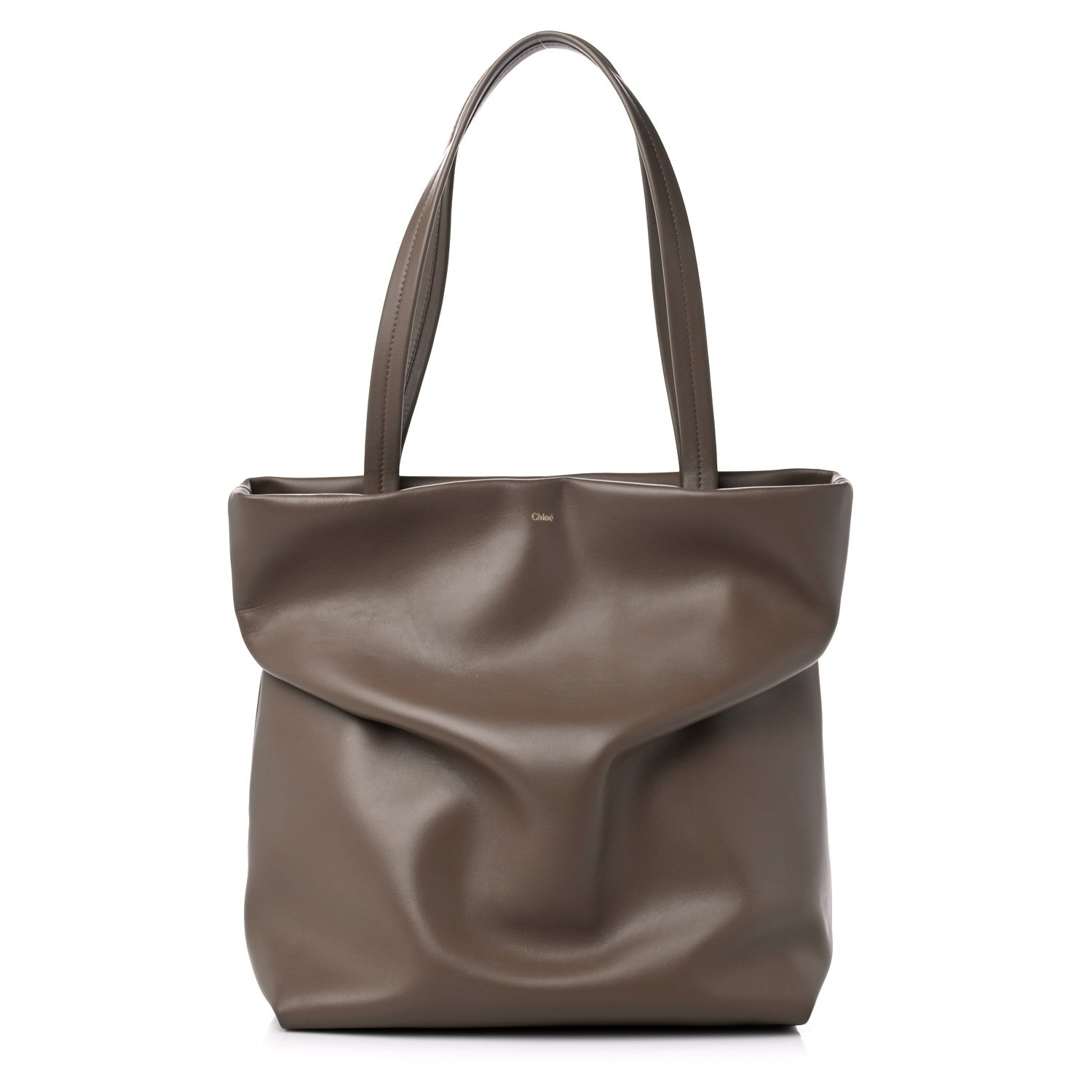 Chloe Calfskin Judy Tote Army Green 1 of 11