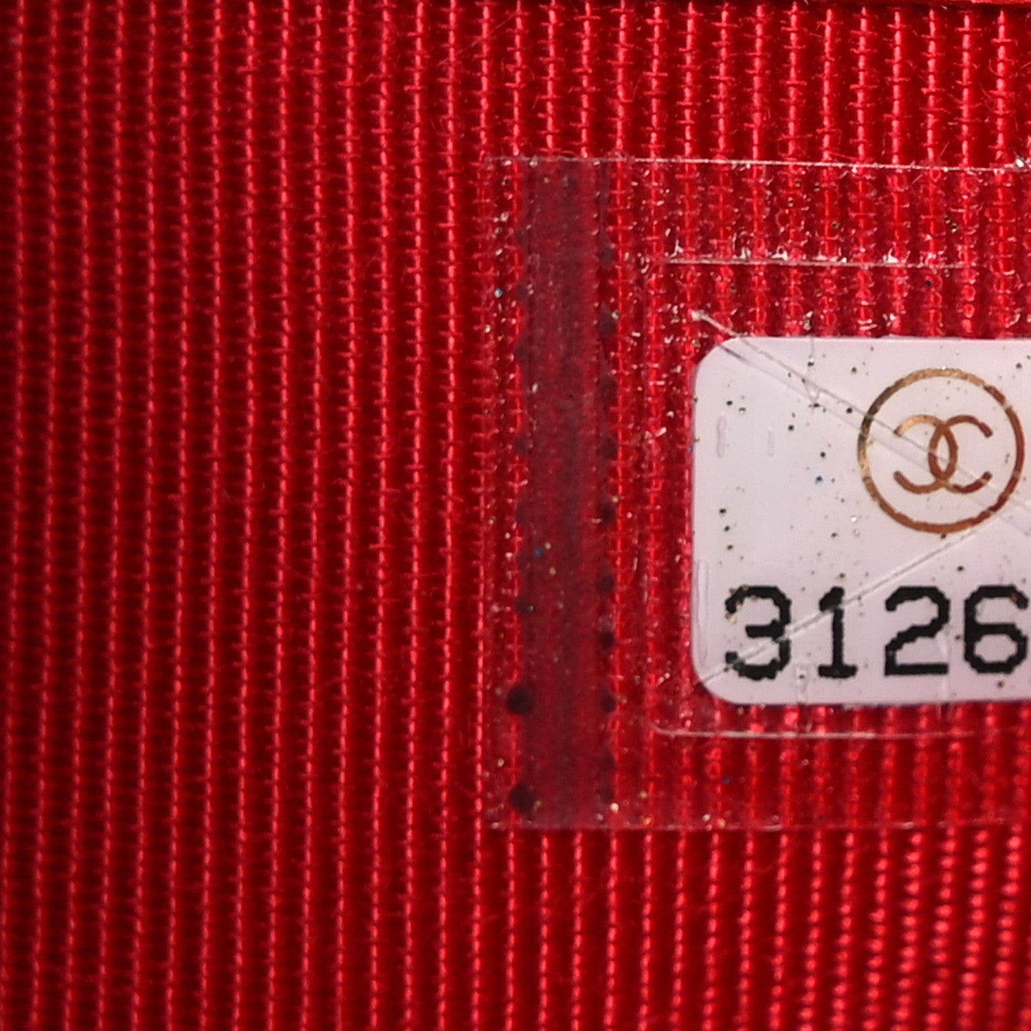 Chanel Caviar Quilted Compact Flap Wallet Red 7 of 9