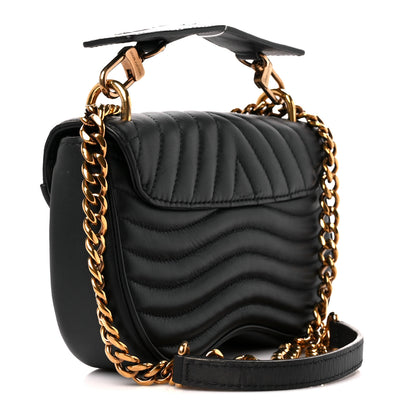 Louis Vuitton Calfskin New Wave Chain PM Black 3 of 13