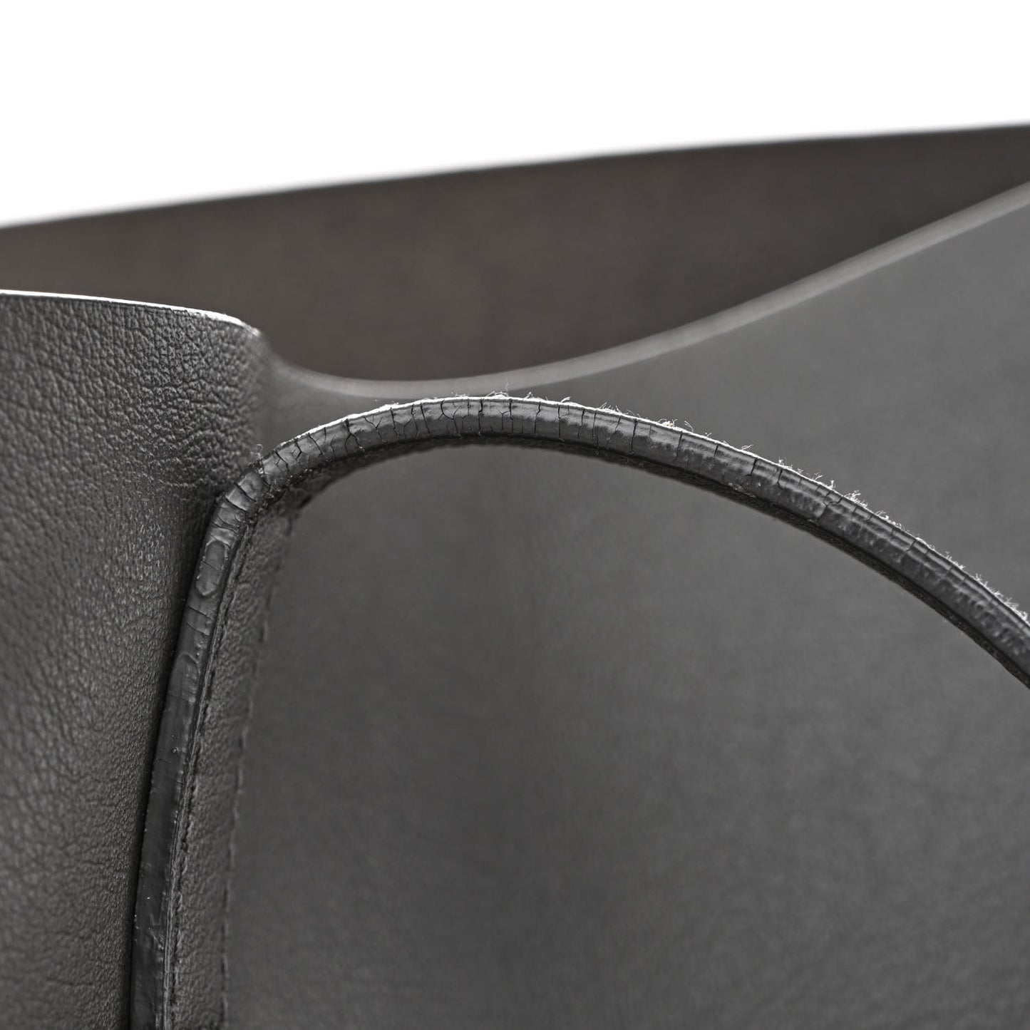 Calfskin Large Shopping Tote Asphalt