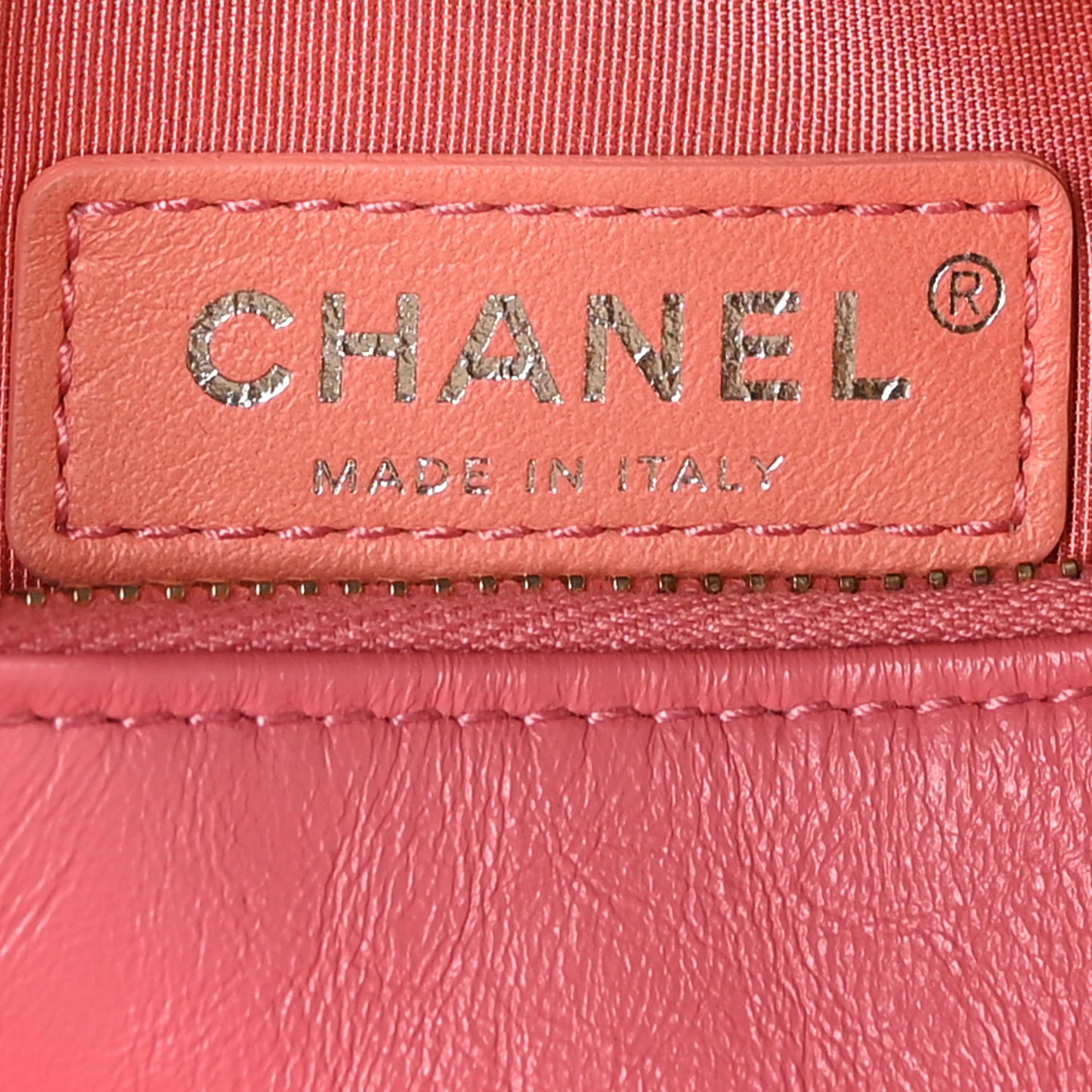 Aged Calfskin Quilted Small Gabrielle Hobo Rose